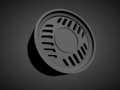 Ronal Centra Type 6 scalable and Printable rim 3D print model