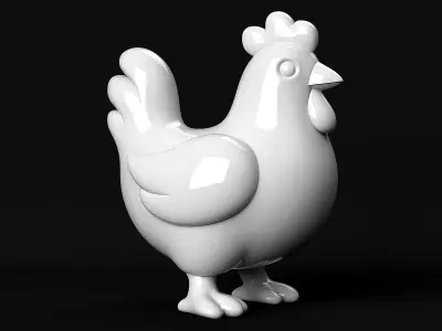 Chicken 3D print model