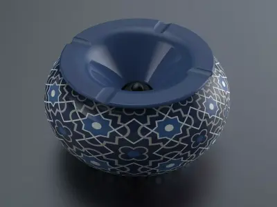 Moroccan Ashtray - 6 3D model