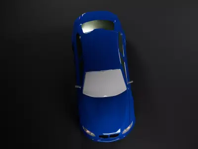car 3d model 3D model PBR