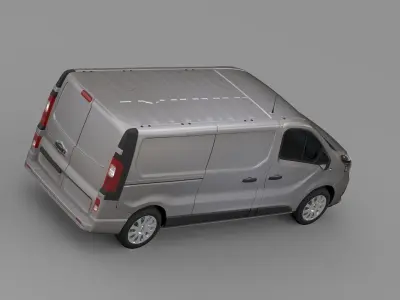 Renault Trafic Van L2H1 2017 3D model