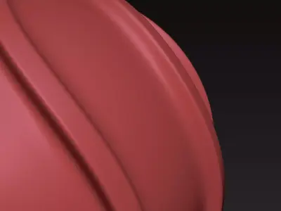 Red Ornament 3D print model