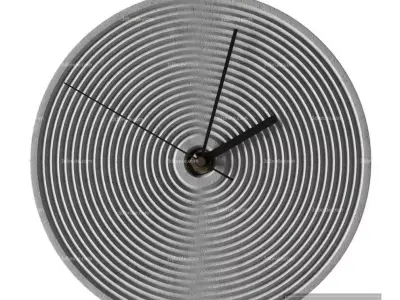 clock Free 3D print model