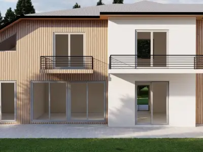 Modern House 18 3D model