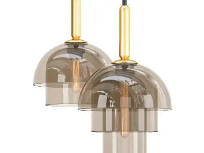 Hanging Lamp Pyramid 3D model