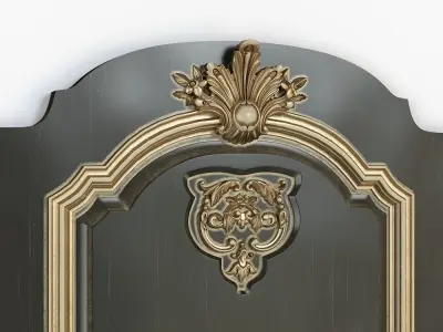 Classic decorative panel for cnc 3D model