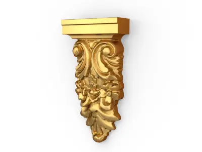 Classic decor ornament 66 3D model