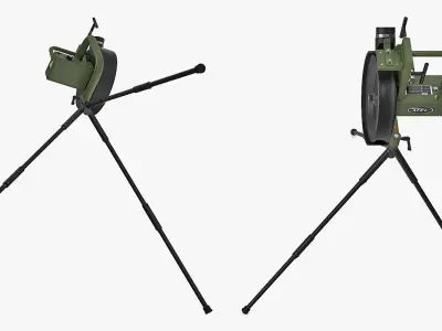 Baseball Pitching Machine  3D model