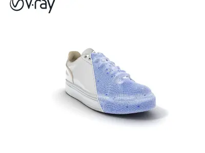 Realistic Sneaker Model Pack Low-poly 3D model
