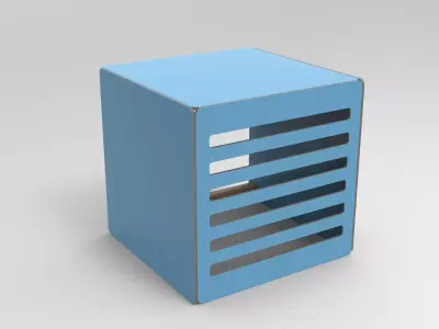 Uppi Kid Toy Low-poly 3D model