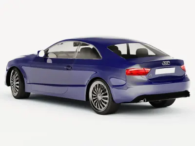 Audi A 5 audi coupe 3D model