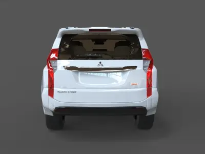 Mitsubishi Pajero Sport 3d model 2021-2022 3D model