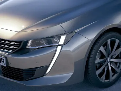 Peugeot 508 SW 2019 3D model