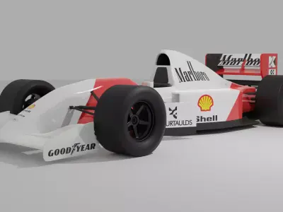 McLaren MP4 A8 3D model