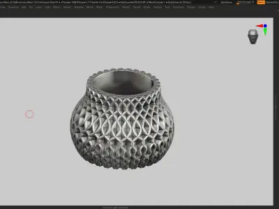 vase 3d print 387  3D print model