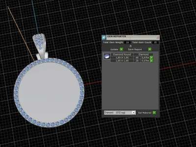 Picture Pendant 3D print model