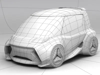 Kancil EV-4 3D model