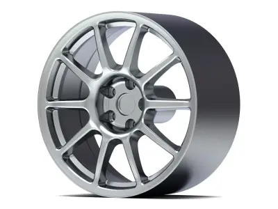 Braid Fullrace A 3D Print 1-24 Scale  3D print model