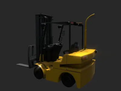 fork-lift-truck forklift 3D model