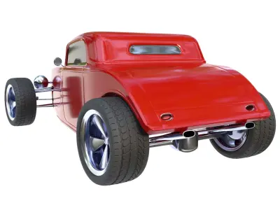 Cartoon car 05 3D model