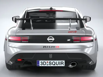 Nissan Z GT4 2023 3D model