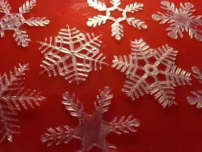 Snowflakes snowflake crafts for kids Free 3D print model