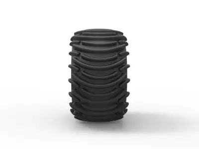 Offroad wheel 1 3D print model
