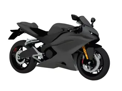 sports motorcycle 3D model