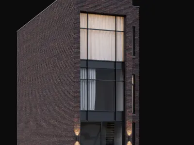 Modern house 07 3D model