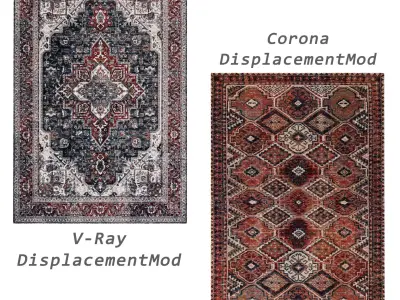 Rugs No 595 Low-poly 3D model