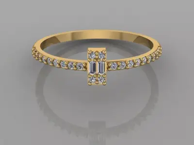 Women Ring 3 3D print model purchase