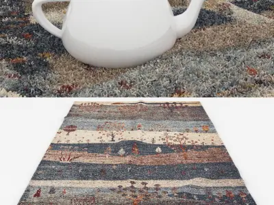 Rugs No 419 Low-poly 3D model