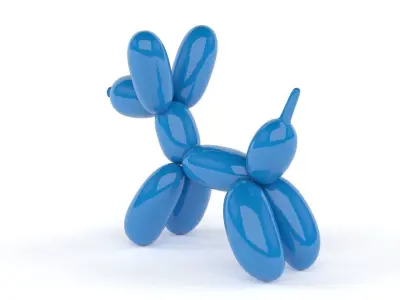 Balloon Dog 3D model get