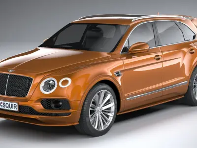Bentley Bentayga Speed 2020 3D model