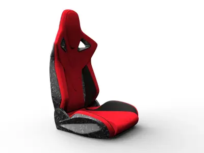 car seat 3D model