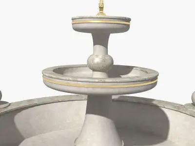 Fountain 01 3D model