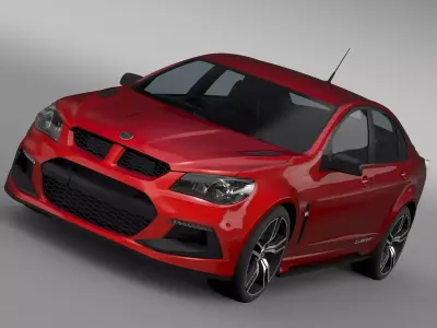 HSV Clubsport Gen F2 2017 3D model