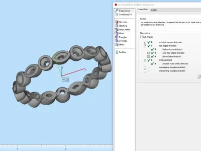 infinity marquise ring model 347 3D print model
