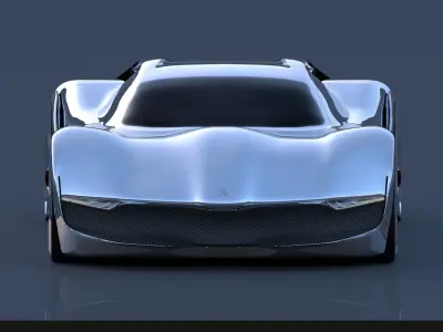 The FURA Supercar 3D model