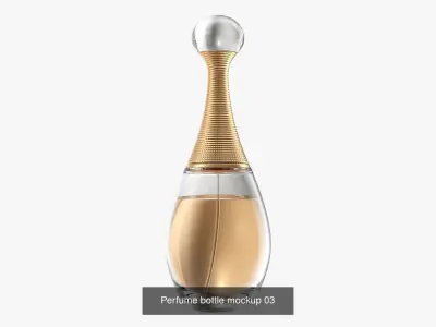 Perfume bottles v01 3D Model Collection