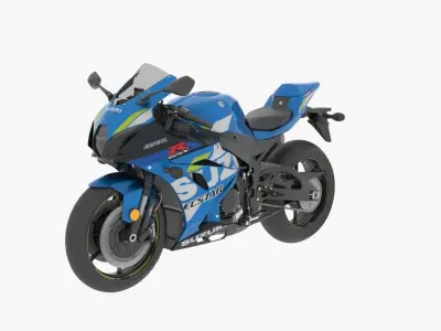 Suzuki GSX R1000R 3D model