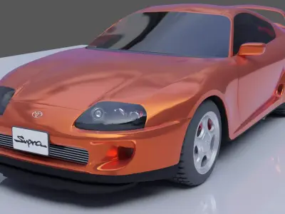 Toyota Supra  3D model