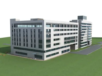 Building 74 3D model