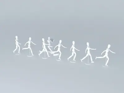 WOODEN MANNEQUIN Free 3D model