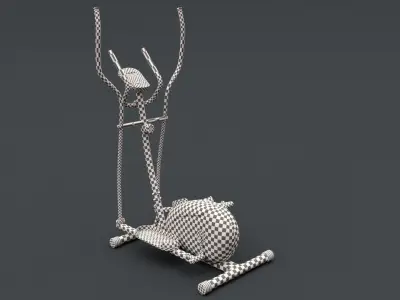 Exercise Bike 3D model