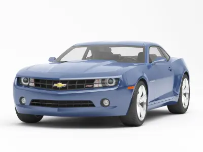 Chevrolet Camaro Car Low-poly 3D model
