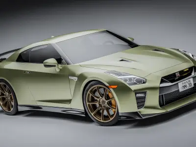 Nissan GTR R35 T-Spec 2022 3D model
