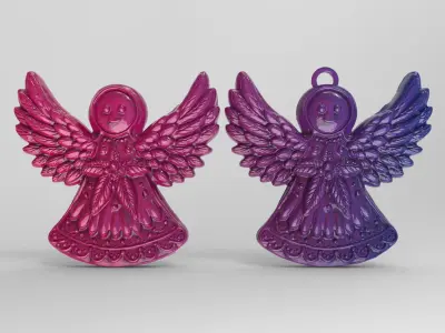 Angle cookie treedecor 2 3D print model