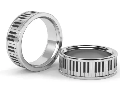 Ring Silver 3D model