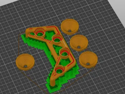 Rc Rally Lights Free 3D print model